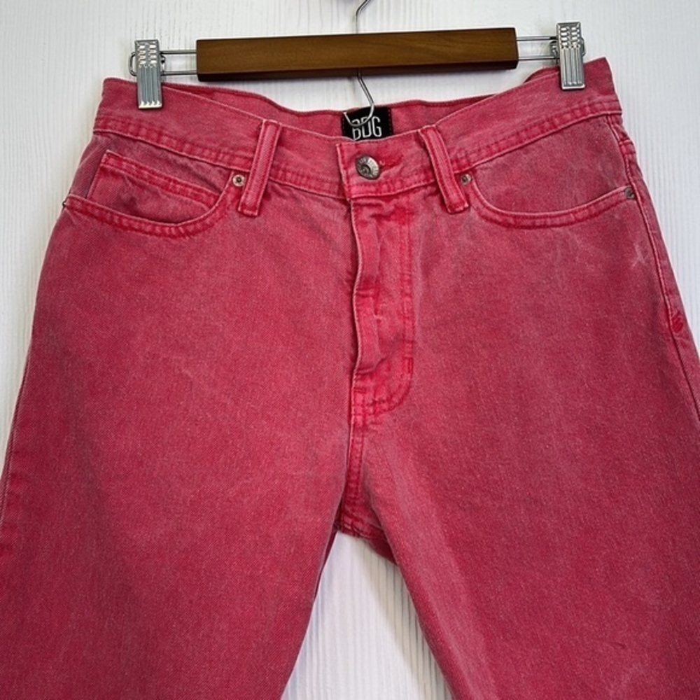 Urban Outfitters BDG - Vintage Red Stonewash Dad Fit Jean Size 29x30 - Picture 3 of 10
